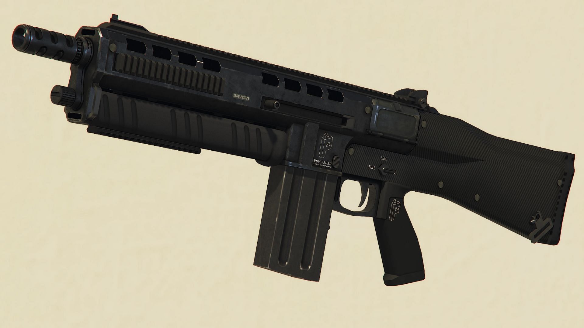 Best guns in GTA 5 Online: Assault Shotgun (Image via Rockstar Games || GTA Wiki)